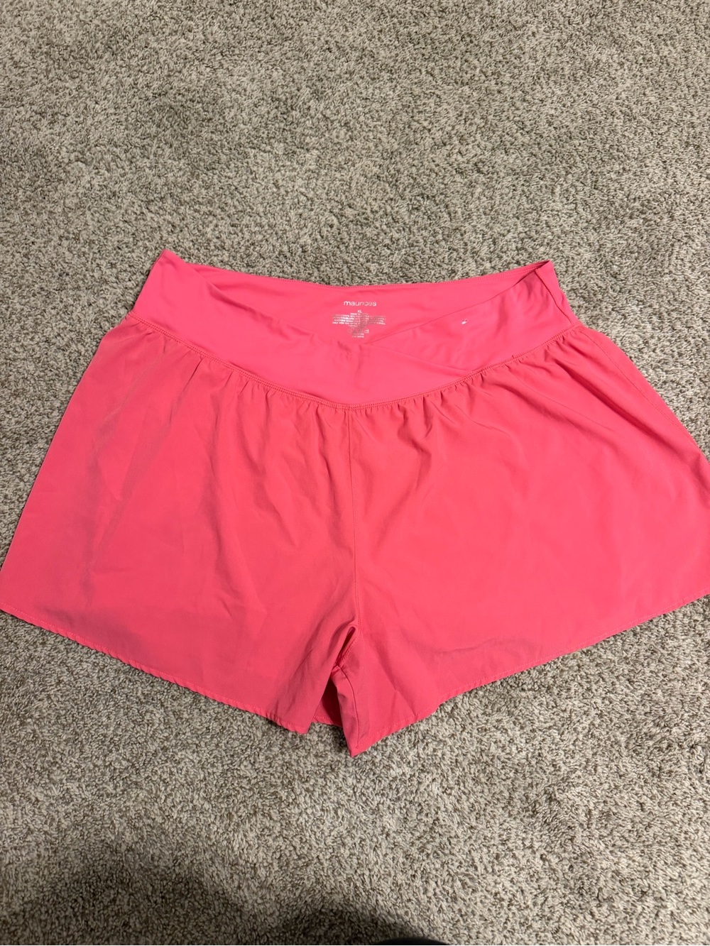 Maurices Hot Pink Athletic Shorts